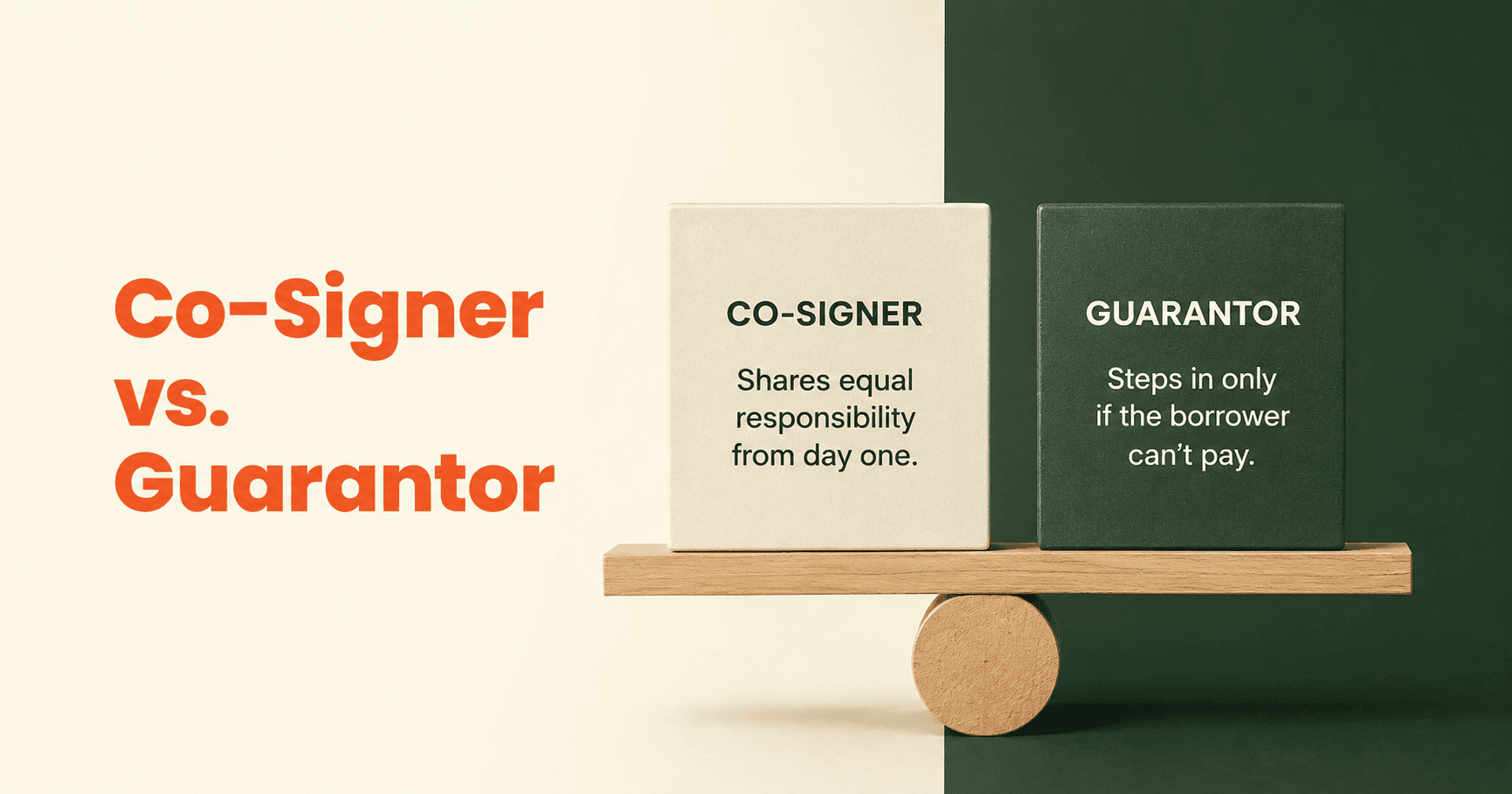 The Difference Between a Co-Signer and a Guarantor
